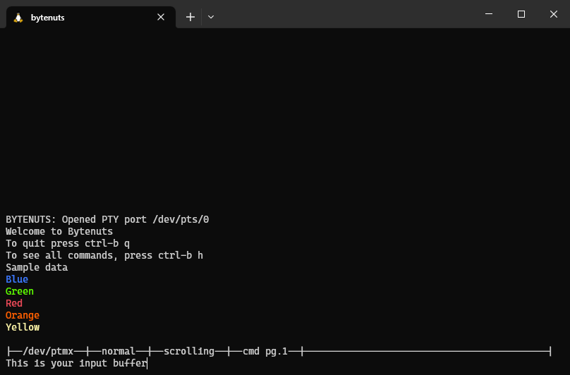Bytenuts Screenshot
